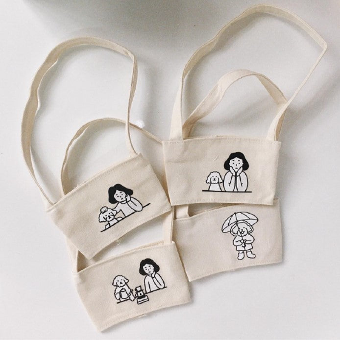 WUJIWARES - CANVAS CUP HOLDER