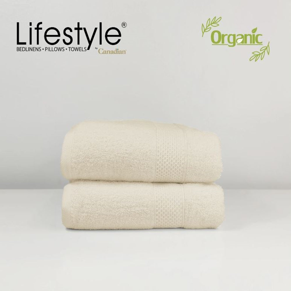 Lifestyle by Canadian 242 Organic Cotton Bath Towels, 1 pc