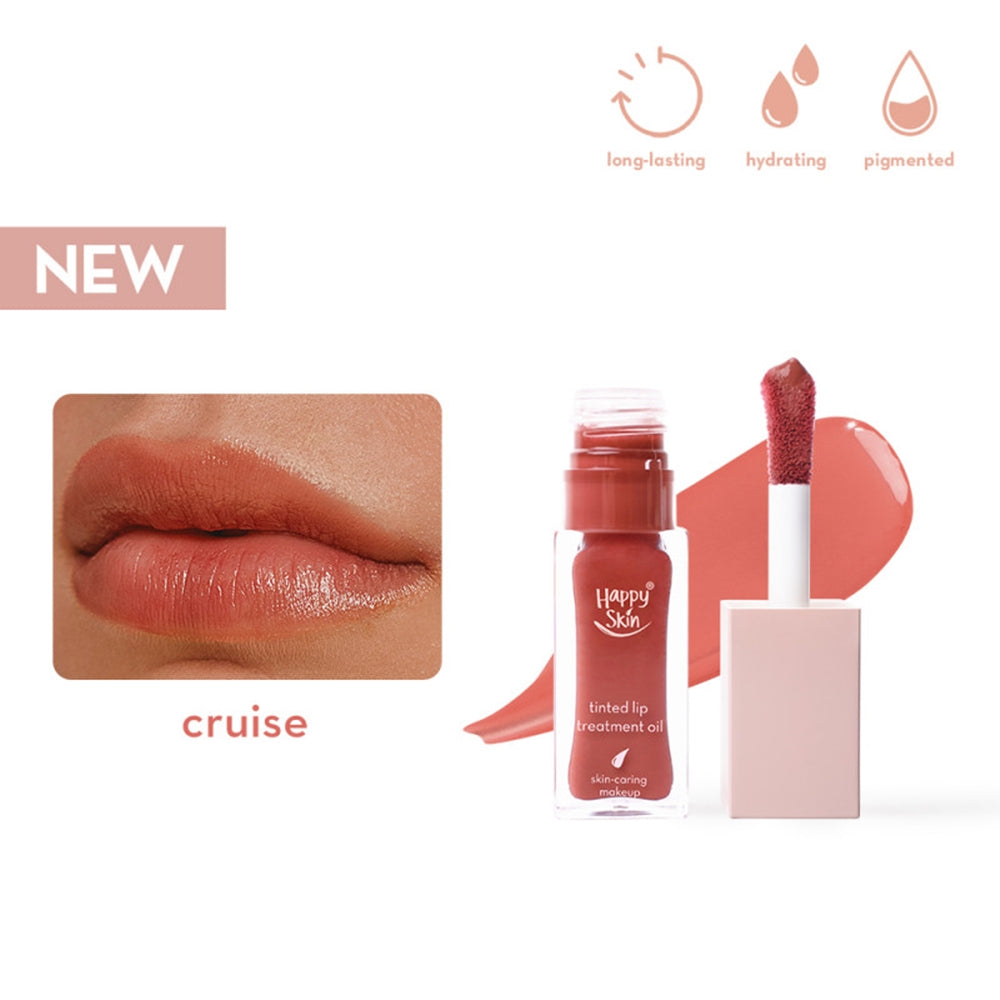 Happy Skin Second Skin Tinted Lip Treatment Oil