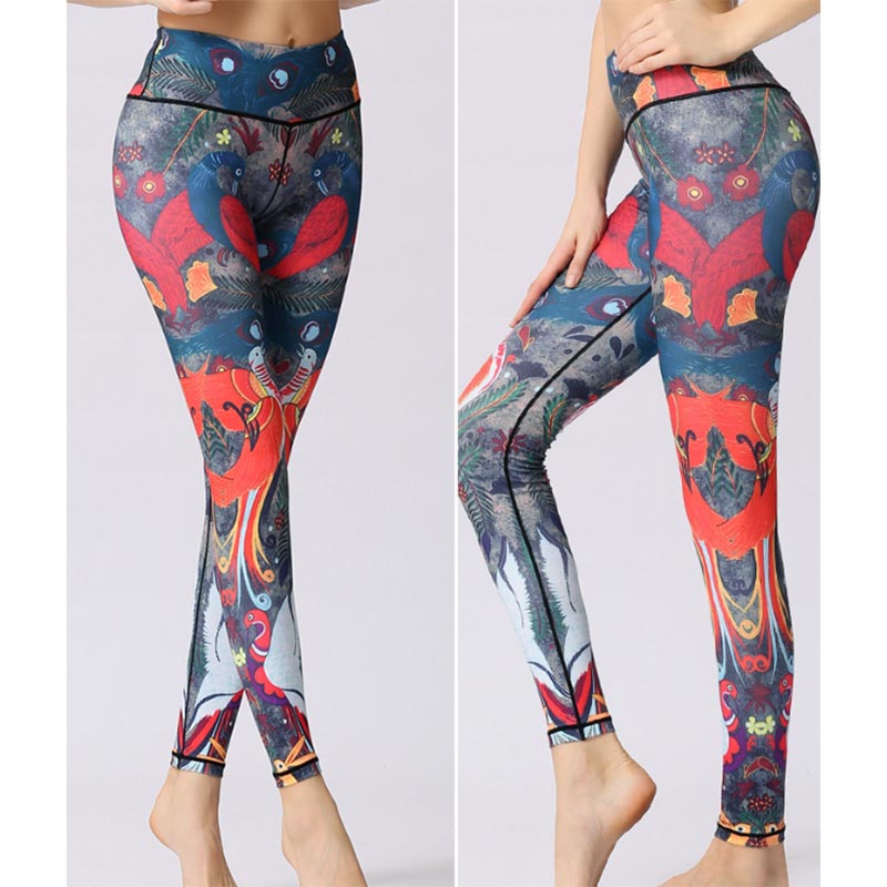 Ginhawa Athleisure Yule Cooling Printed Yoga Pants