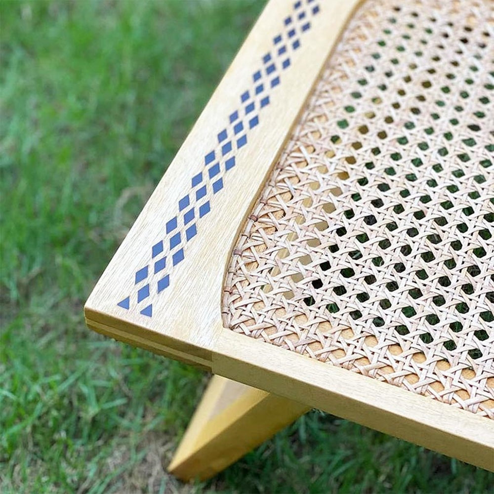 Haspe Rectangular Folding Bed Tray with Kamagong
