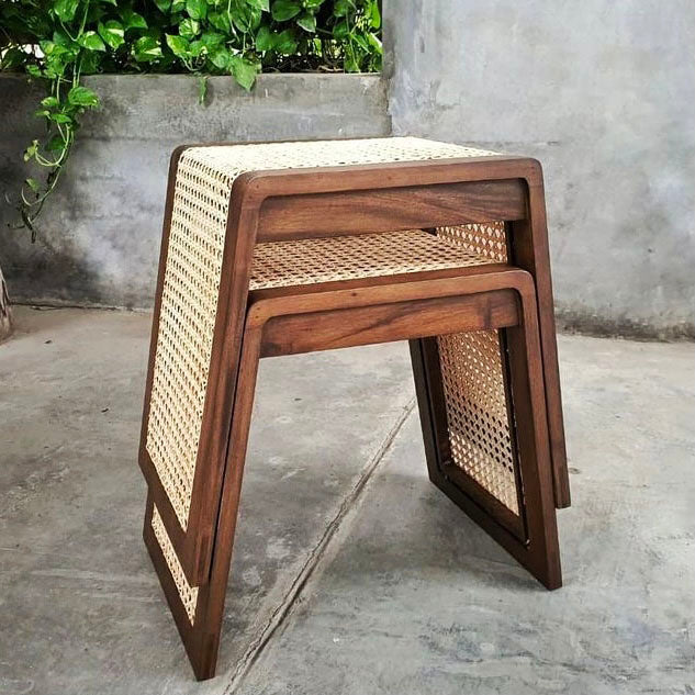 Laya Stackable Stool by Haspe Design Studio