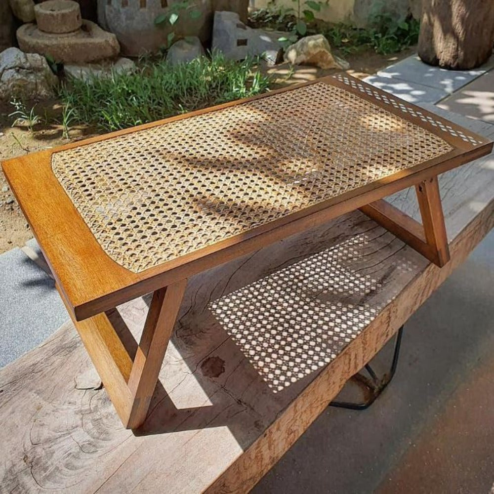 Haspe IMBUTE FOLDING BED TRAY (Oak Kamagong Inlay)