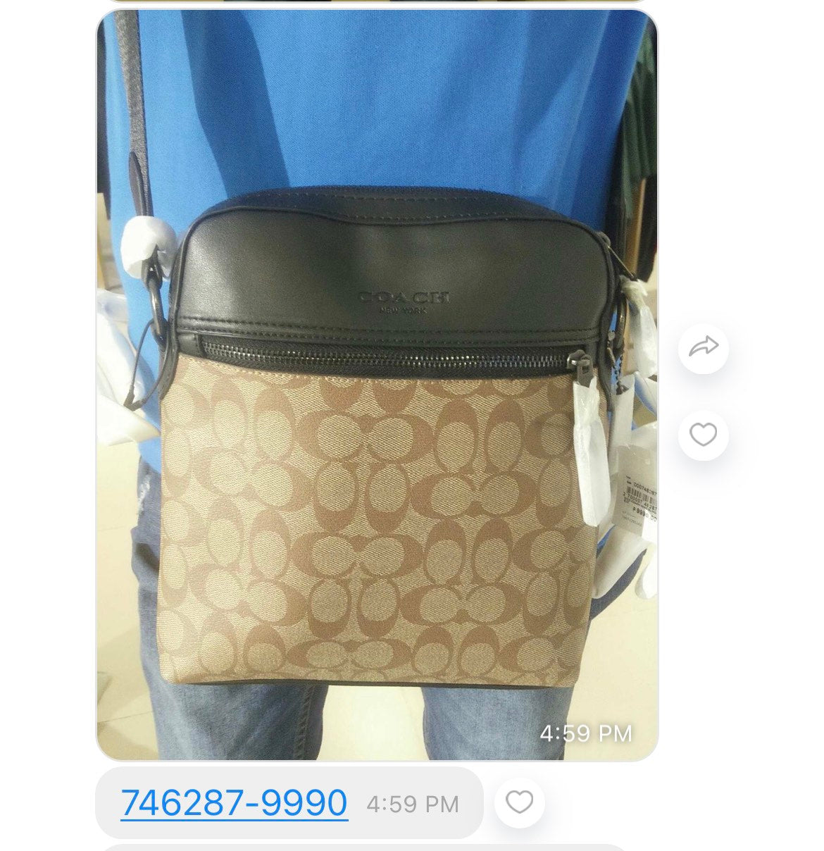 Coach Men's Sling Bag