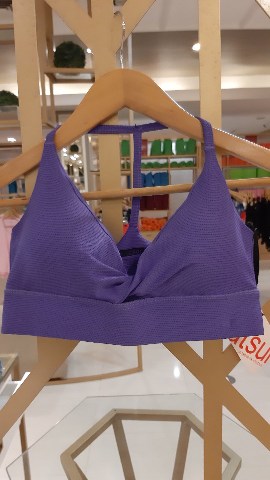 Atsui Women's Fitness Ronin Purple Sports Bra