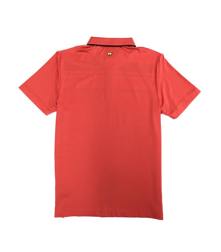 Jack Nicklaus Yarn Dye Engineered Twill Stripe Polo - Baked Apple