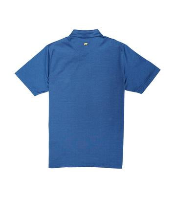 Jack Nicklaus Yarn Dye Birdseye Multi-strip Engineered Cotton Polo Classic