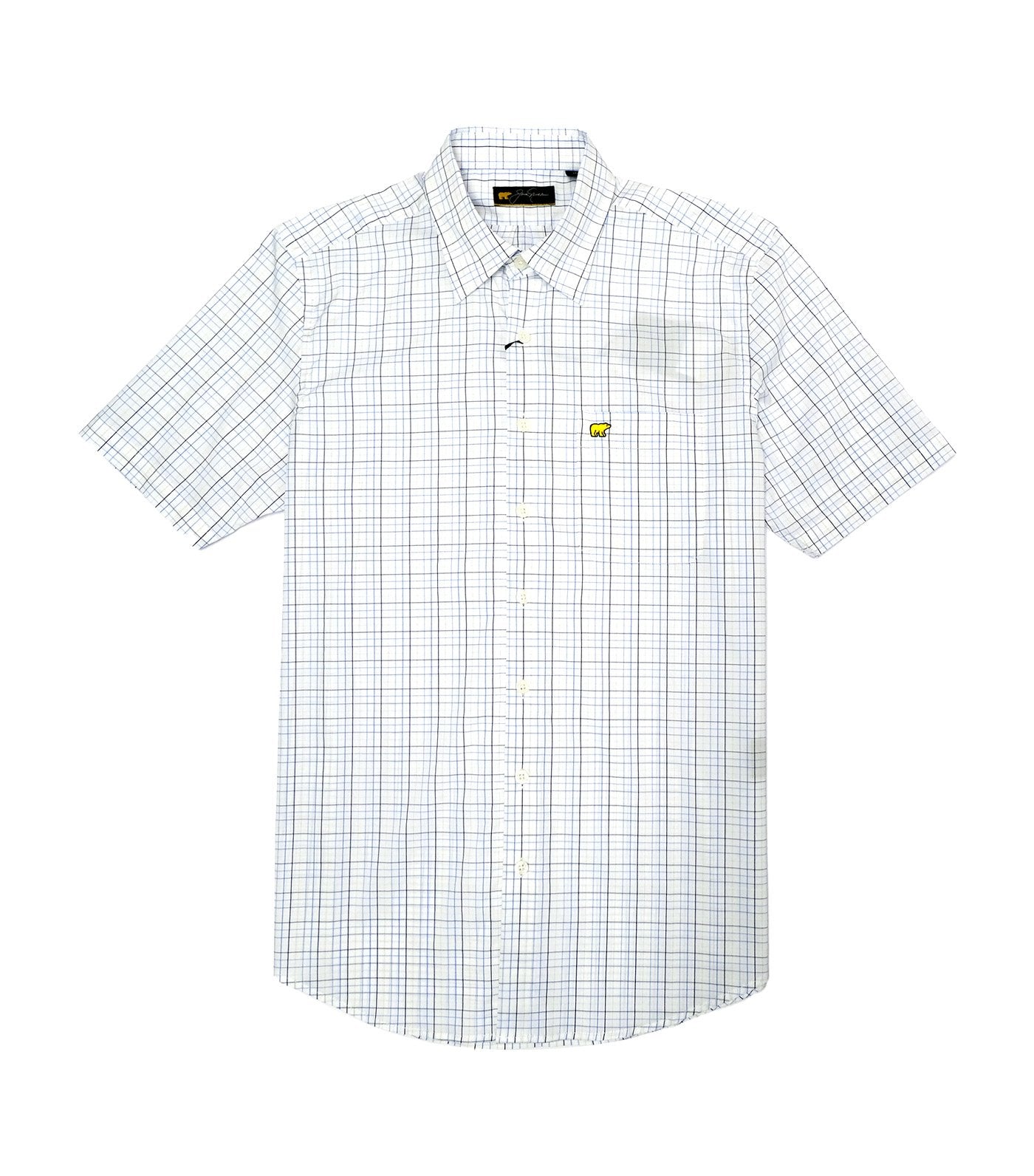 Jack Nicklaus Multi-Color Tattersal Woven Shirt