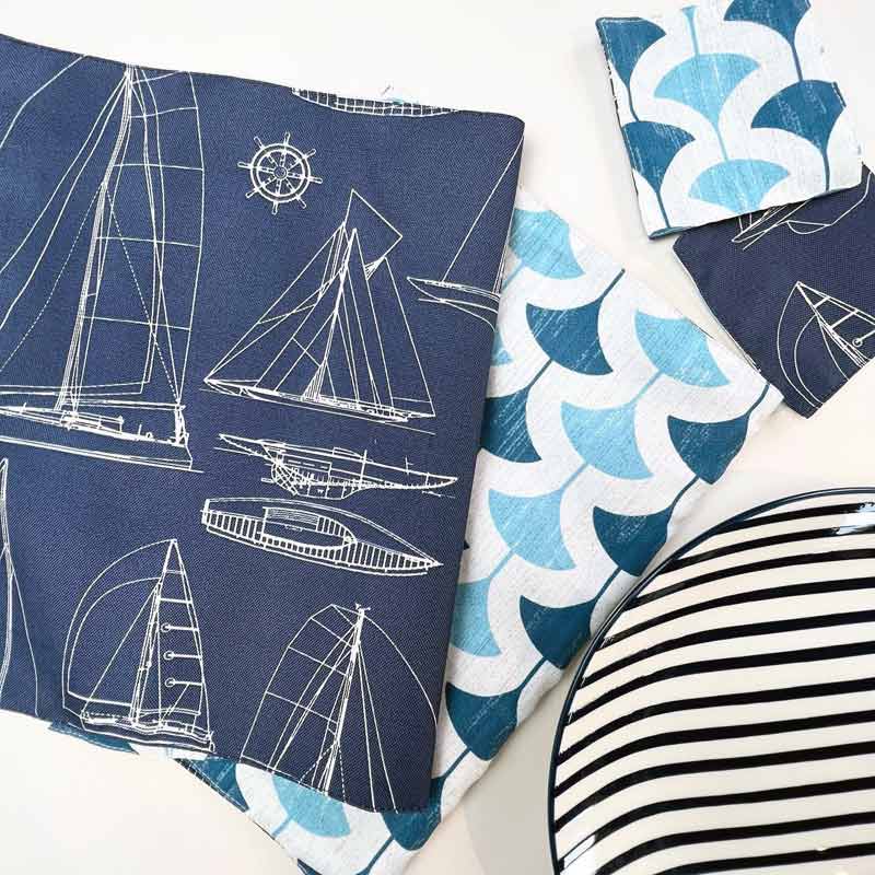 Kattegat Reversible Cloth Placemats (Set of 6)