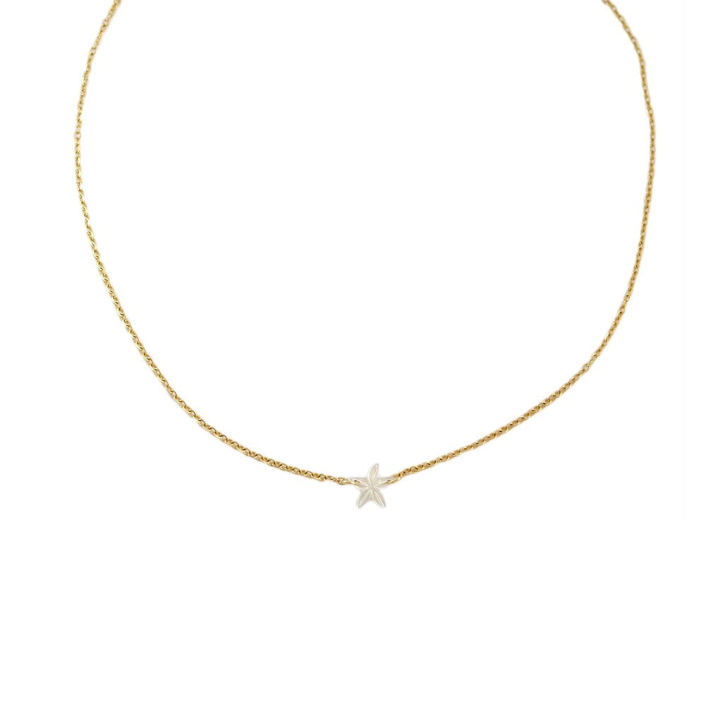 Lily Una Santan Necklace in Ivory