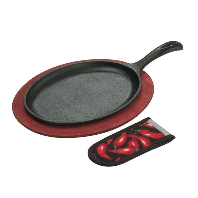 Lodge® Cast Iron Fajita Set