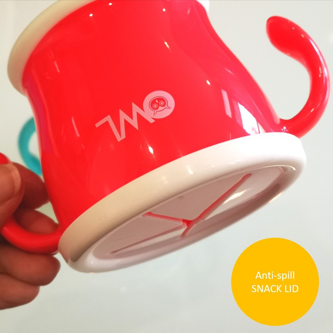 Owl Baby Mix n' Match Multifunctional Snack + Straw Drinking Cup