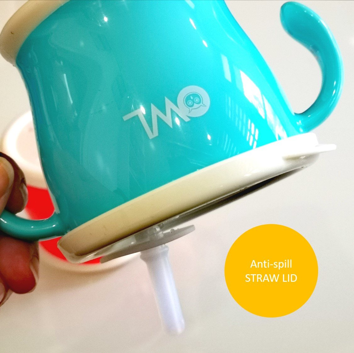 Owl Baby Mix n' Match Multifunctional Snack + Straw Drinking Cup