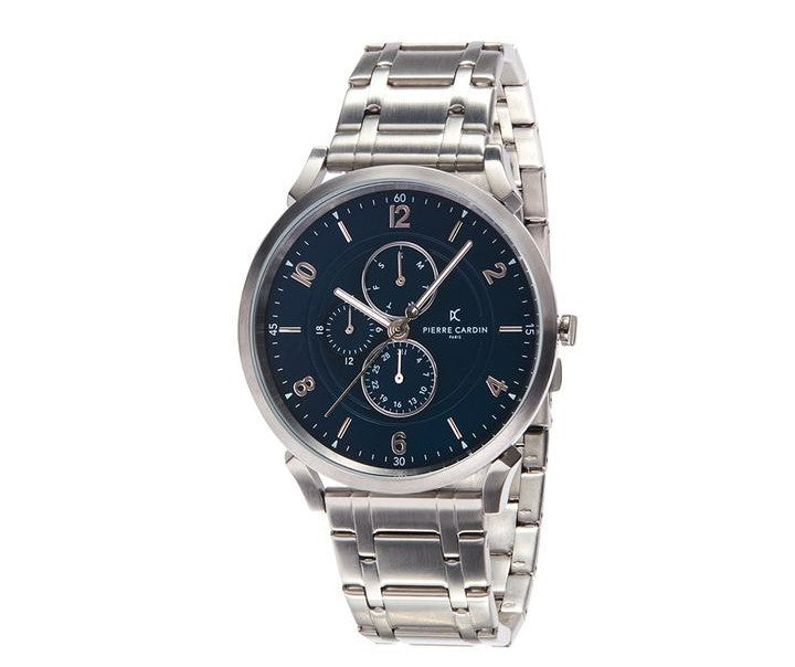 Pierre Cardin Pigalle Men's Analog Stainless Steel Link Watch