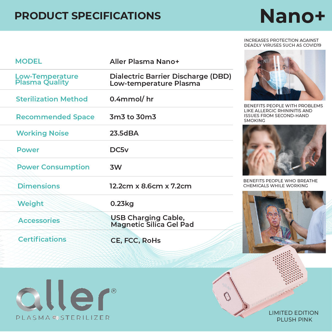 Aller Plasma Nano+ Portable Sterilizer