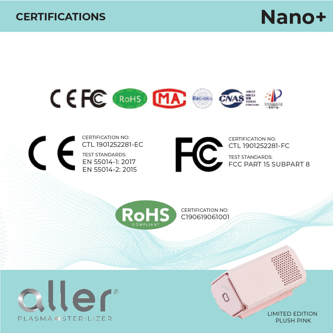 Aller Plasma Nano+ Portable Sterilizer