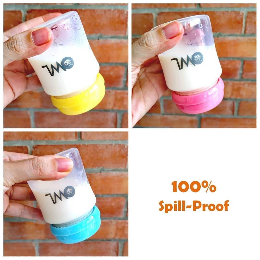OWL Baby Breastmilk Storage Bottles (Set of 4)