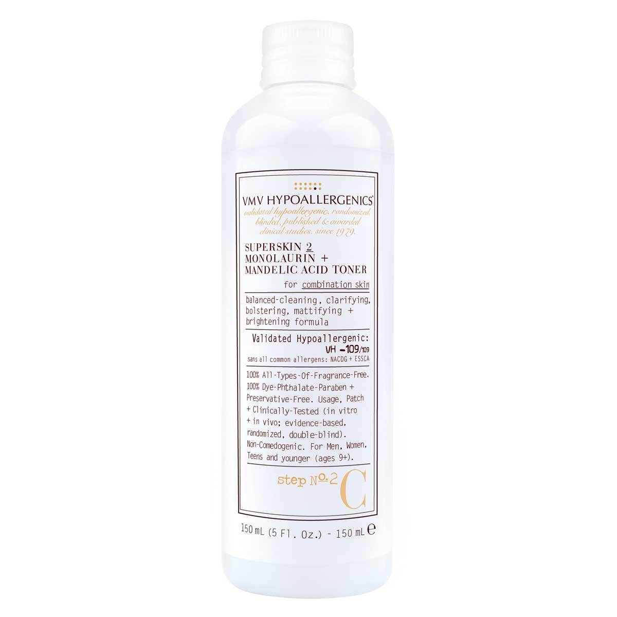 VMV Superskin 2 Monolaurin + Mandelic Acid Toner for Combination Skin