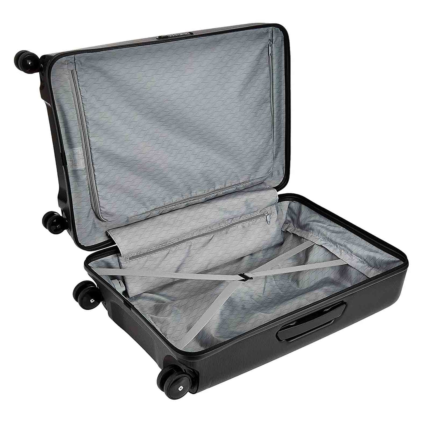Samsonite Optic Spinner 69cm in Metallic Black