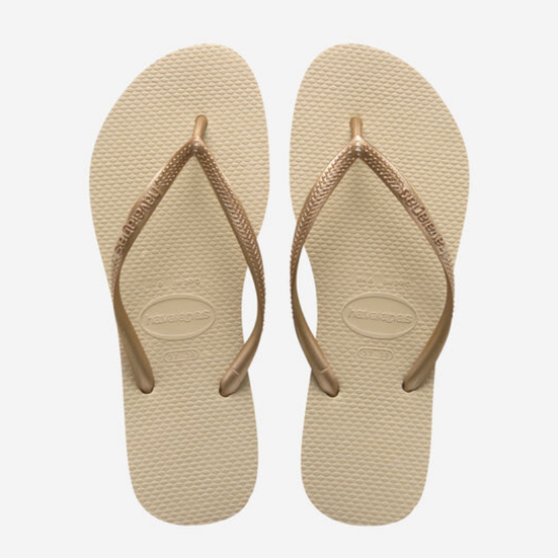 Havaianas Women's Slim in Sand Gray/Light Golden