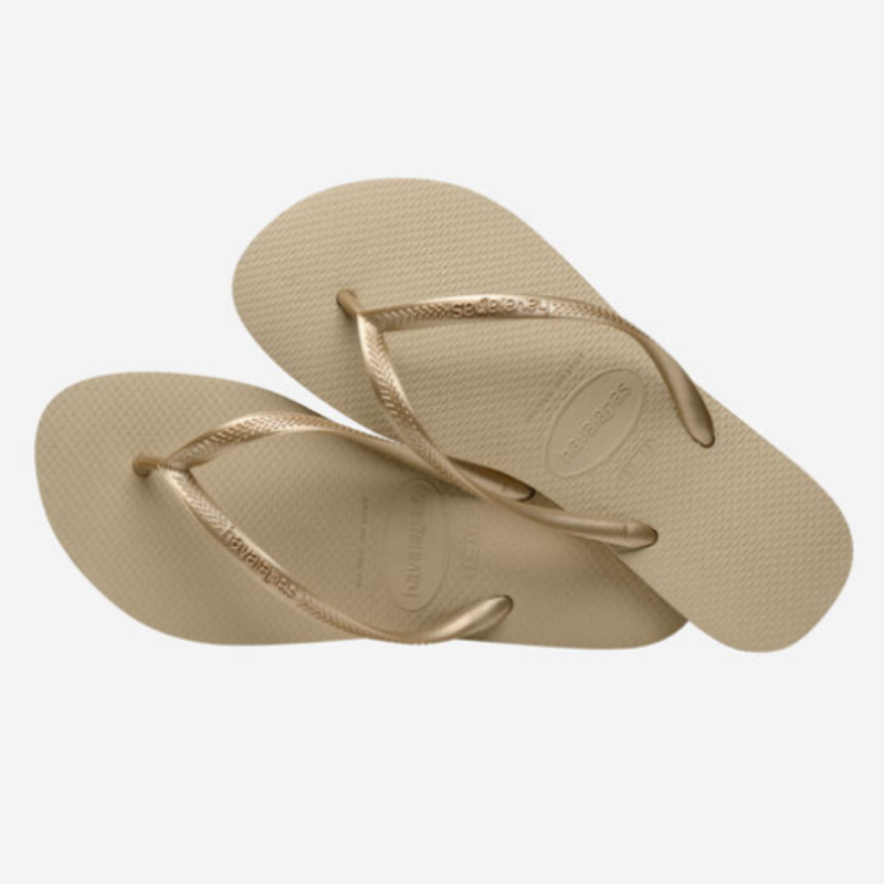 Havaianas Women's Slim in Sand Gray/Light Golden