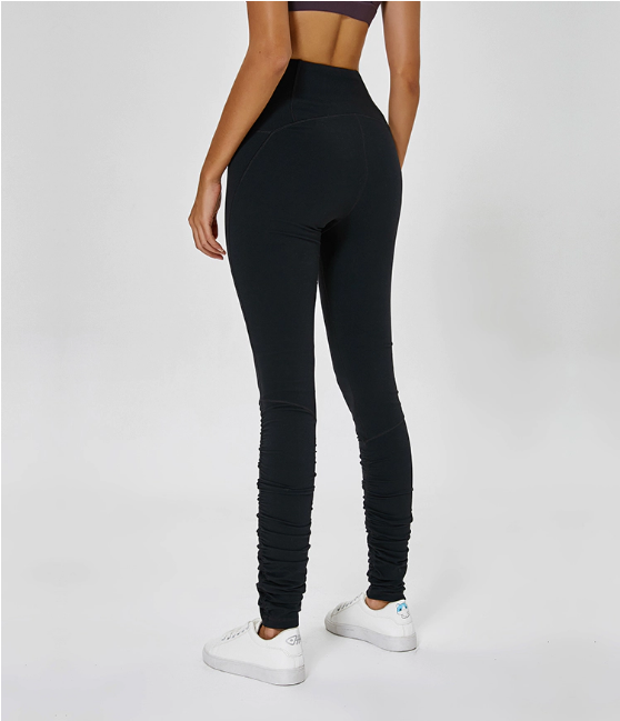 Ginhawa Athleisure Ruthie High Waist Yoga Pants in Black