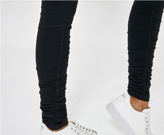 Ginhawa Athleisure Ruthie High Waist Yoga Pants in Black