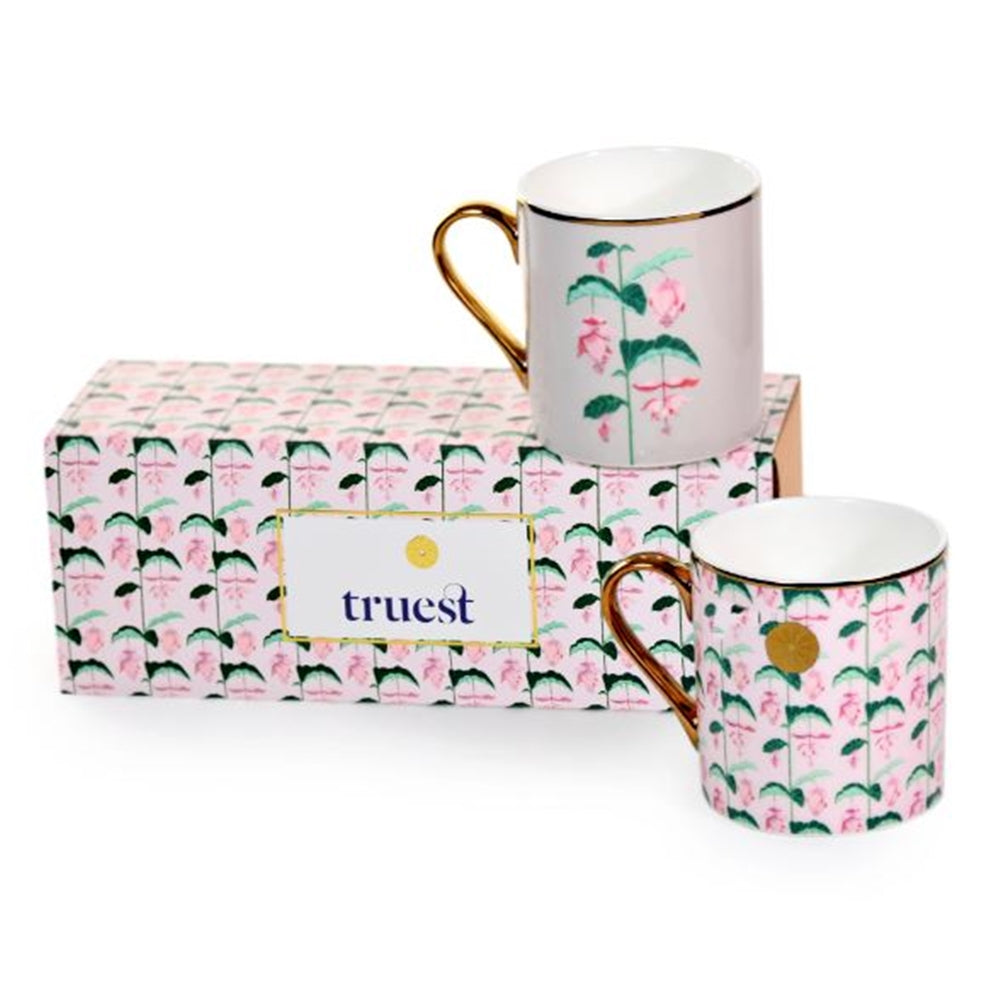 Truest Signature Fine Bone China Mug (Set of 2)