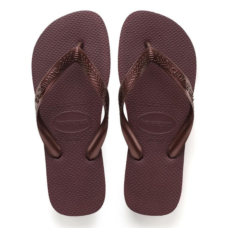 Havaianas Top Tiras in Grape Wine