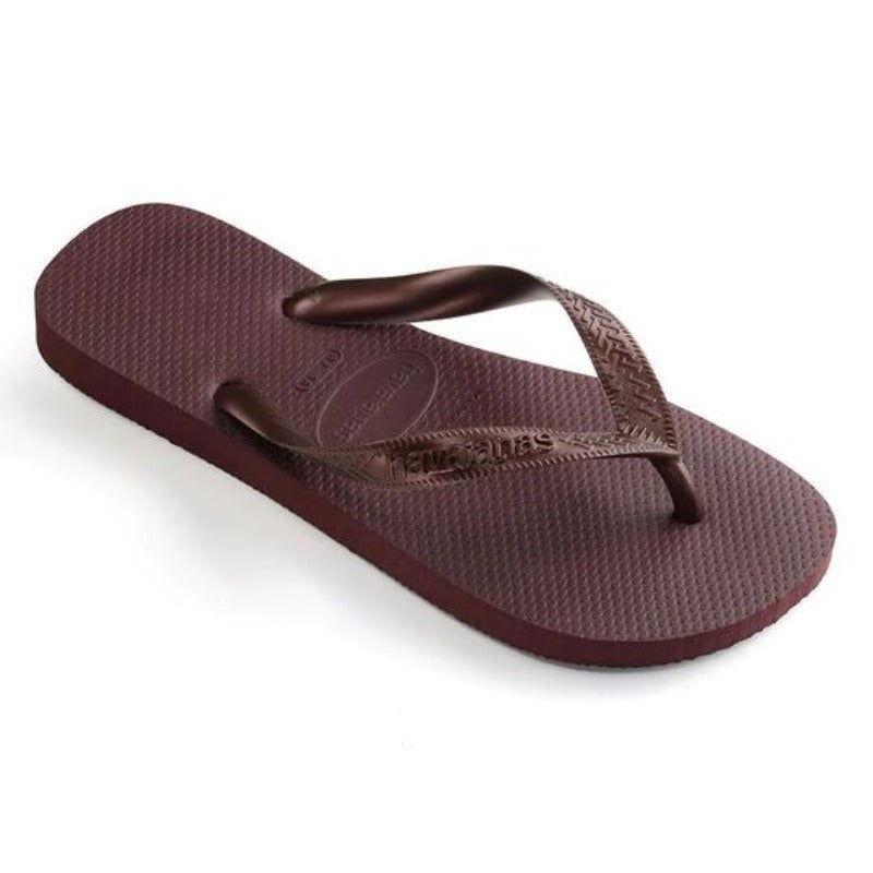 Havaianas Top Tiras in Grape Wine