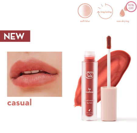 Happy Skin Lip Mallow Plush Matte Lip Tint