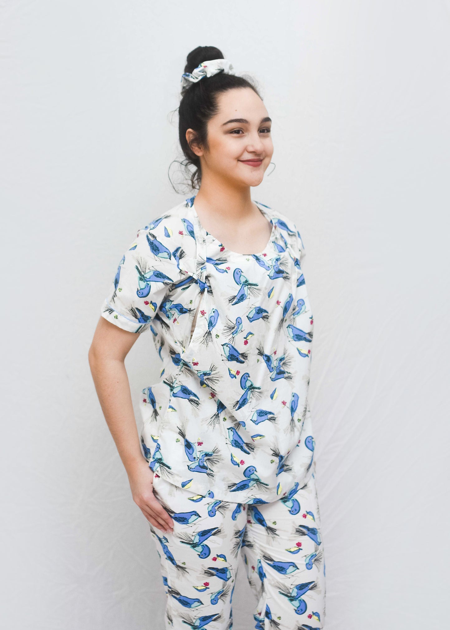 Cloudz PH Nursing PJs - Cuckoo Two (White)