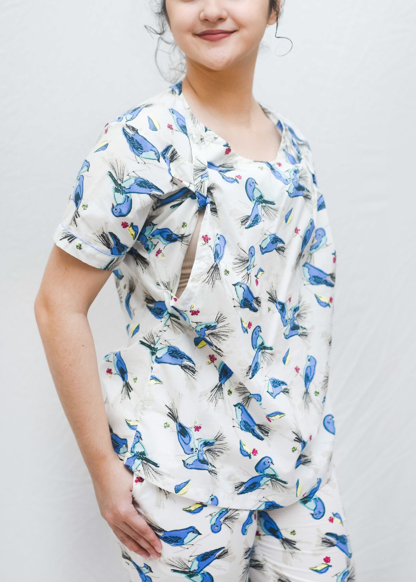 Cloudz PH Nursing PJs - Cuckoo Two (White)
