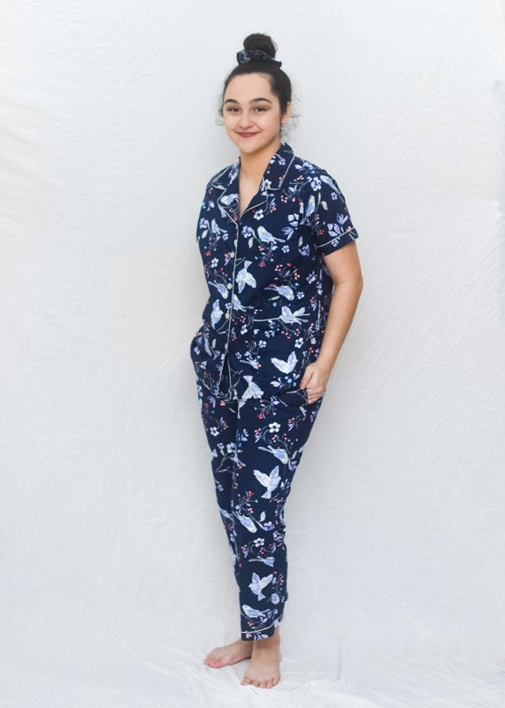 Cloudz PH Nursing PJs - Nest is Next (Navy)