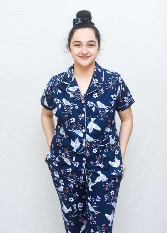 Cloudz PH Nursing PJs - Nest is Next (Navy)
