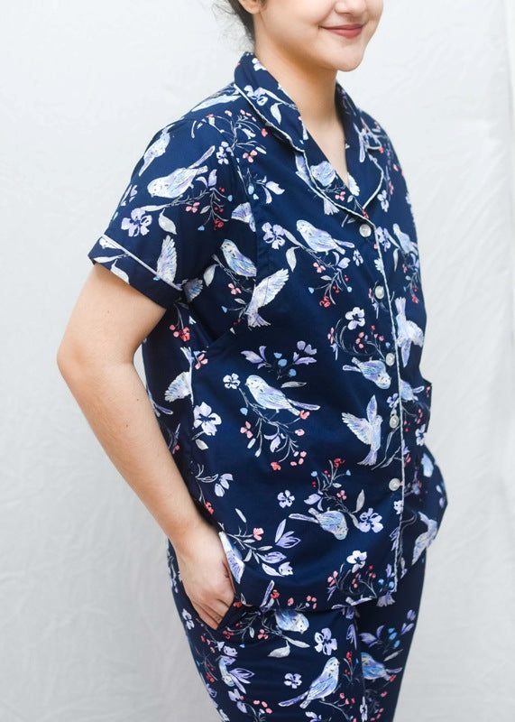 Cloudz PH Nursing PJs - Nest is Next (Navy)