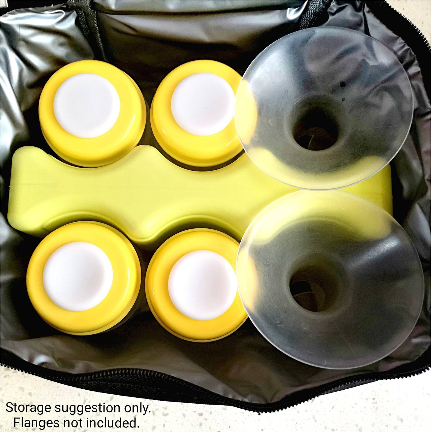 Owl Baby Pump Bag / Breastmilk Storage Double Decker Multi-Way Cooler Bag