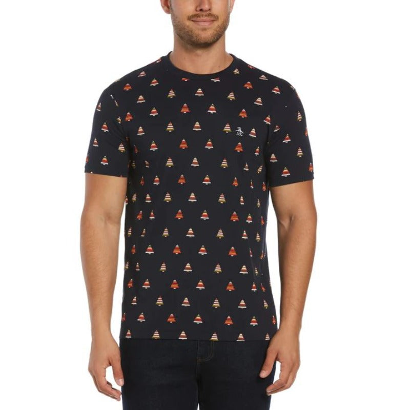 ORIGINAL PENGUIN TREE PRINT FASHION TEE