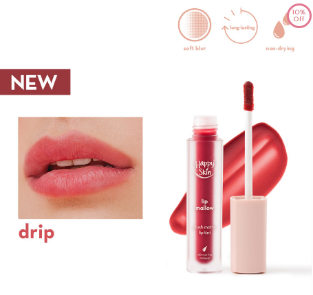 Happy Skin Lip Mallow Plush Matte Lip Tint