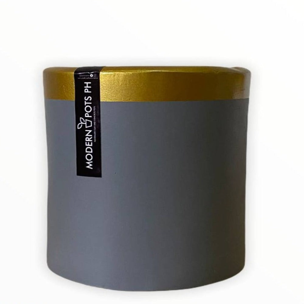 Modern Pots Ph Cylinder Clay Pots - 6" x 7"