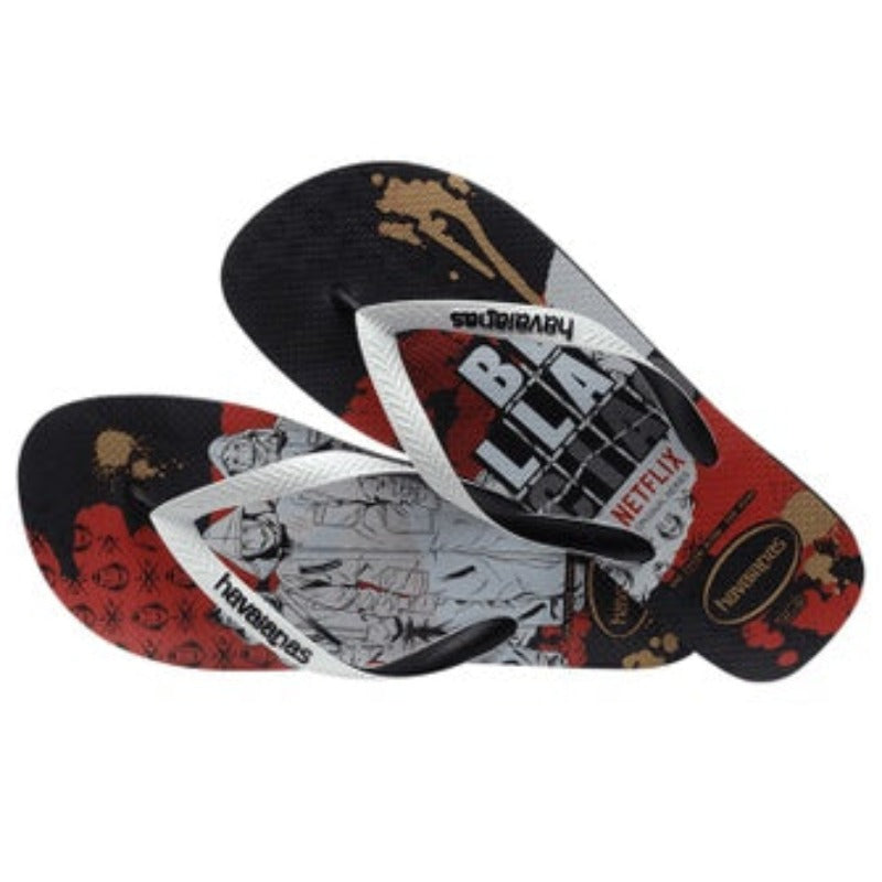 Havaianas Top Netflix in Black and Red