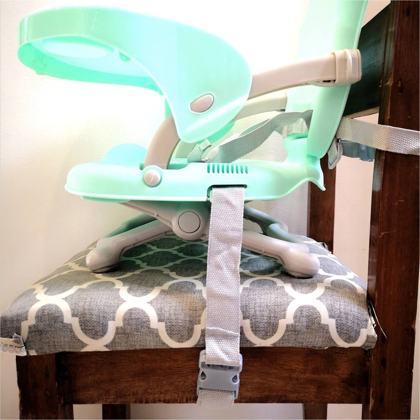 Owl Baby High Chair Converter and Travel Booster Seat with Tray