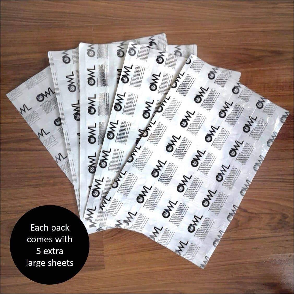 Owl Baby Travel Ice Packs / Flexible Ice Sheets