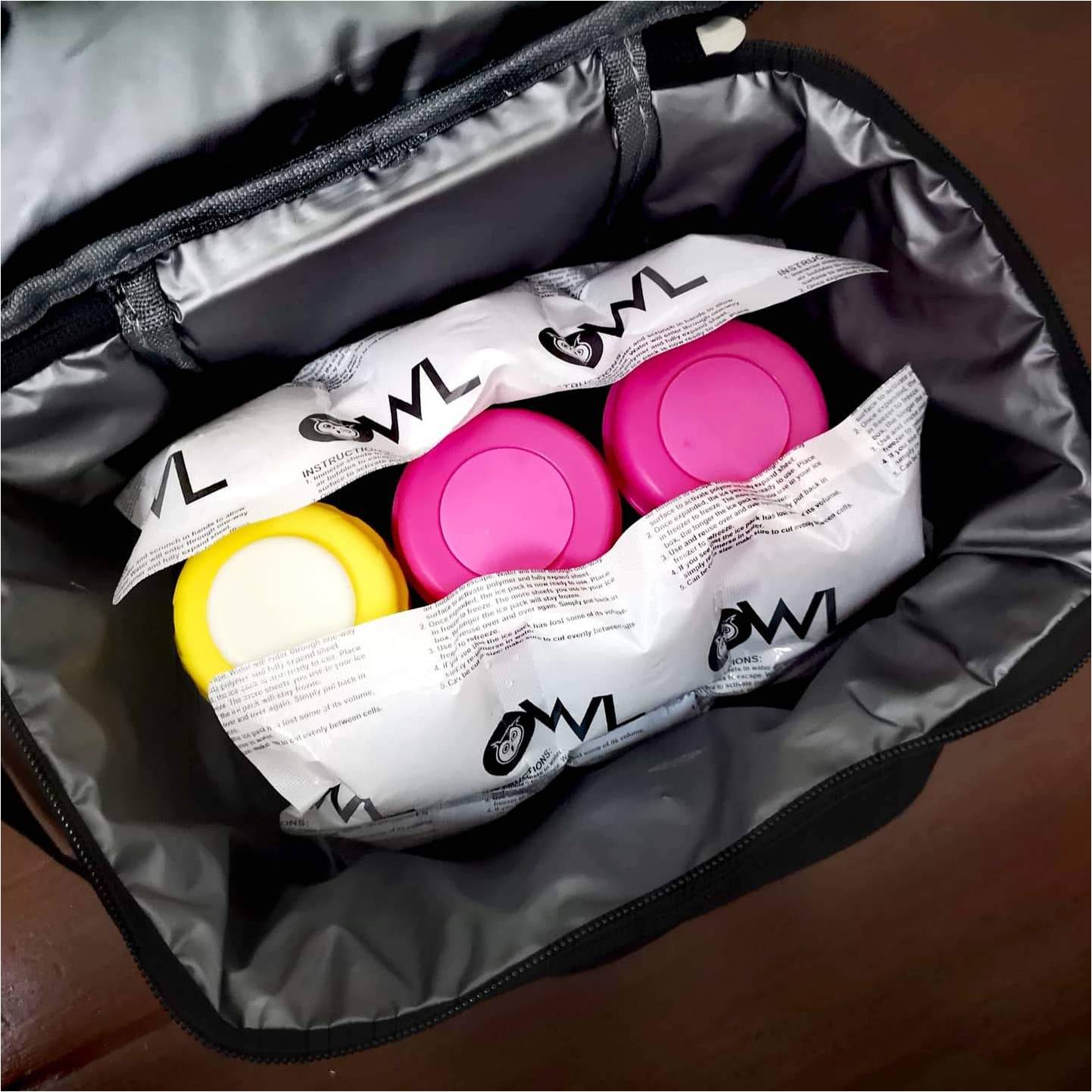 Owl Baby Travel Ice Packs / Flexible Ice Sheets