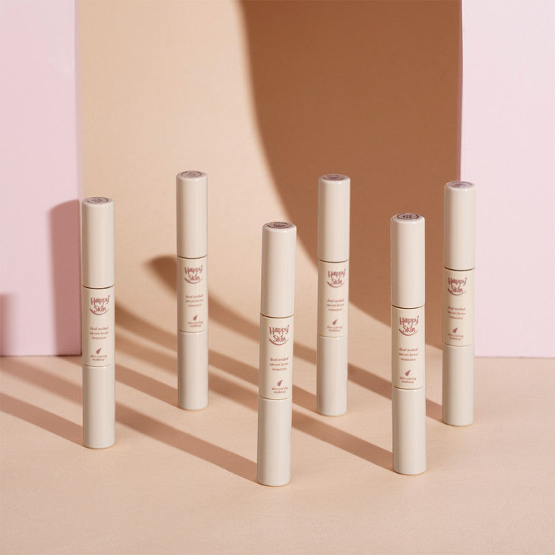 Happy Skin Second Skin Dual-Ended Serum Brow Mascara