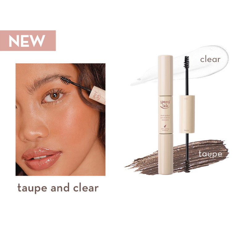 Happy Skin Second Skin Dual-Ended Serum Brow Mascara