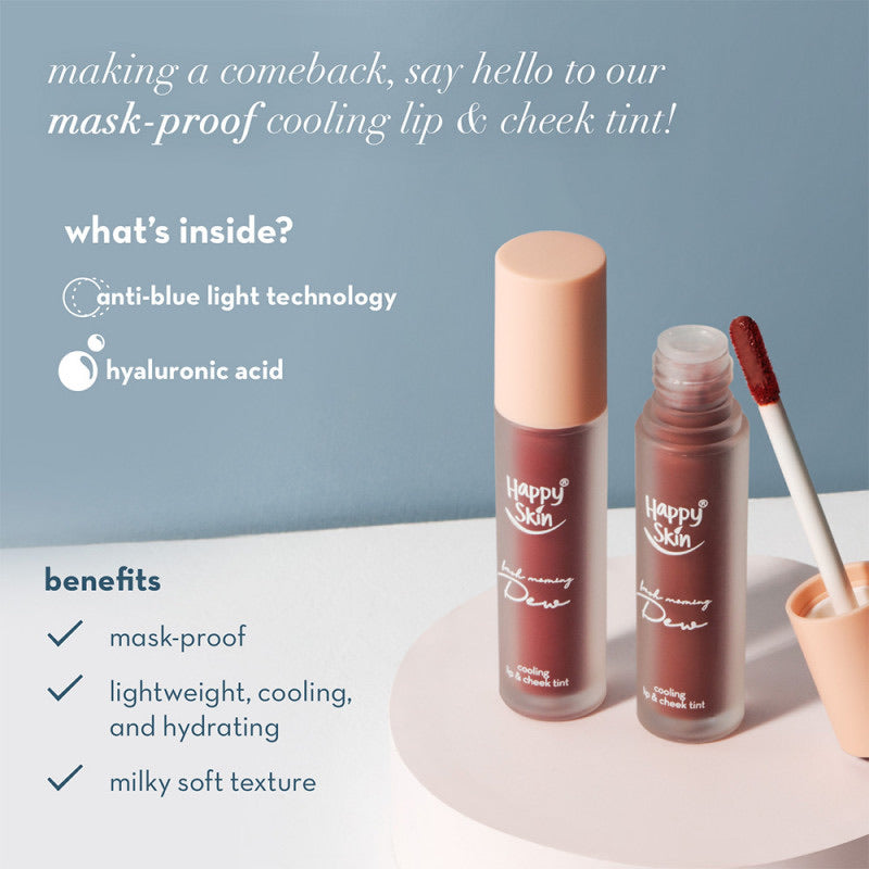 Happy Skin Fresh Morning Dew Cooling Lip & Cheek Tint