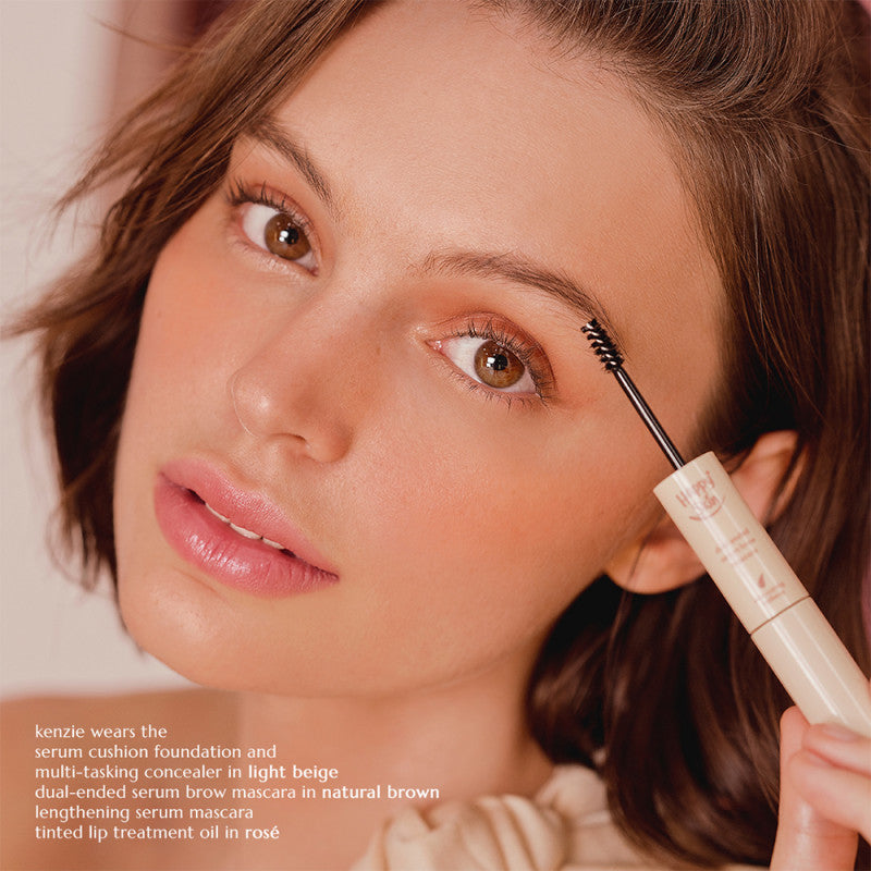 Happy Skin Second Skin Dual-Ended Serum Brow Mascara
