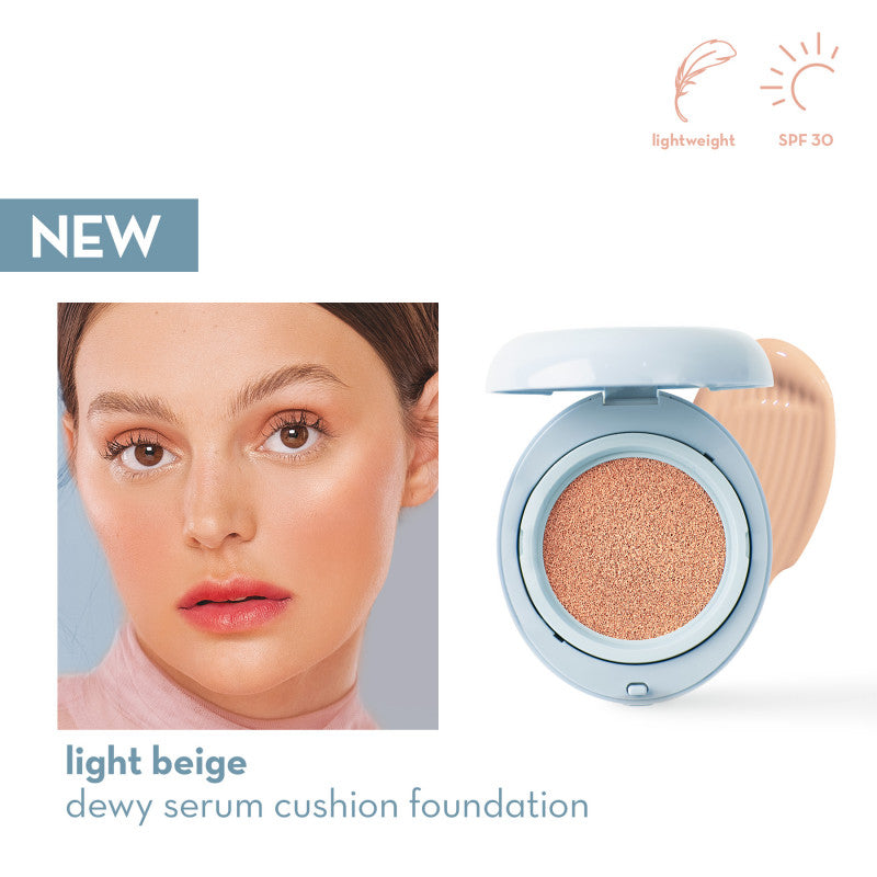 Happy Skin Second Skin Dewy Serum Cushion Foundation Spf30