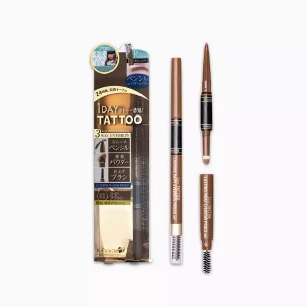 K-PALETTE 1DAY TATTOO LASTING 3WAY EYEBROW PENCIL 24H